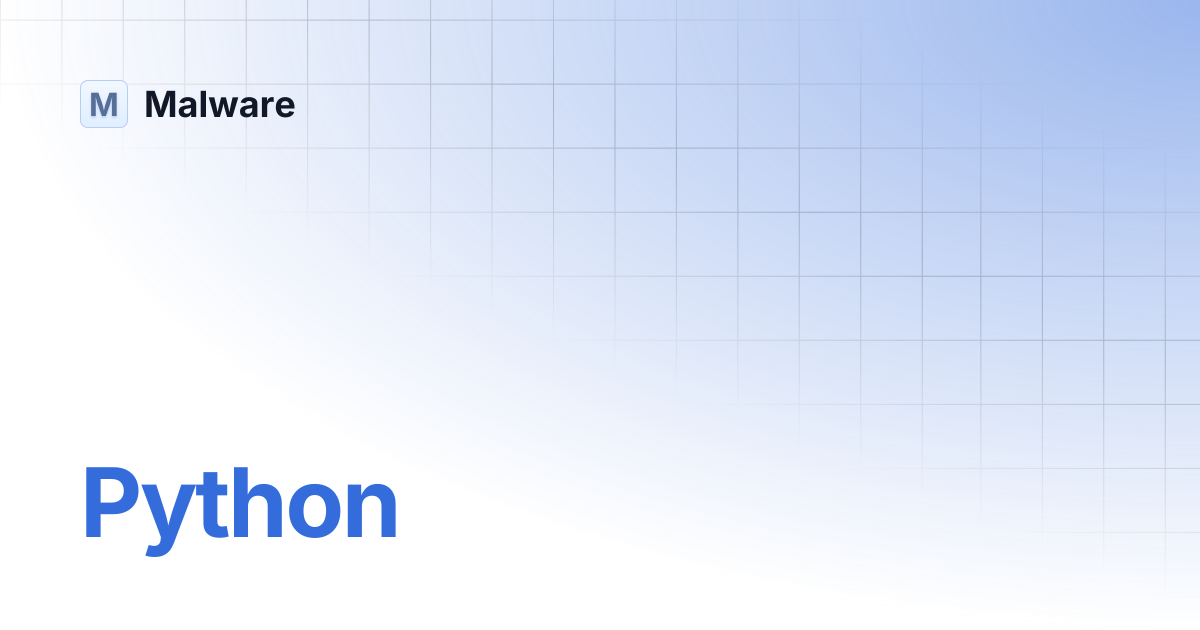Python | Malware